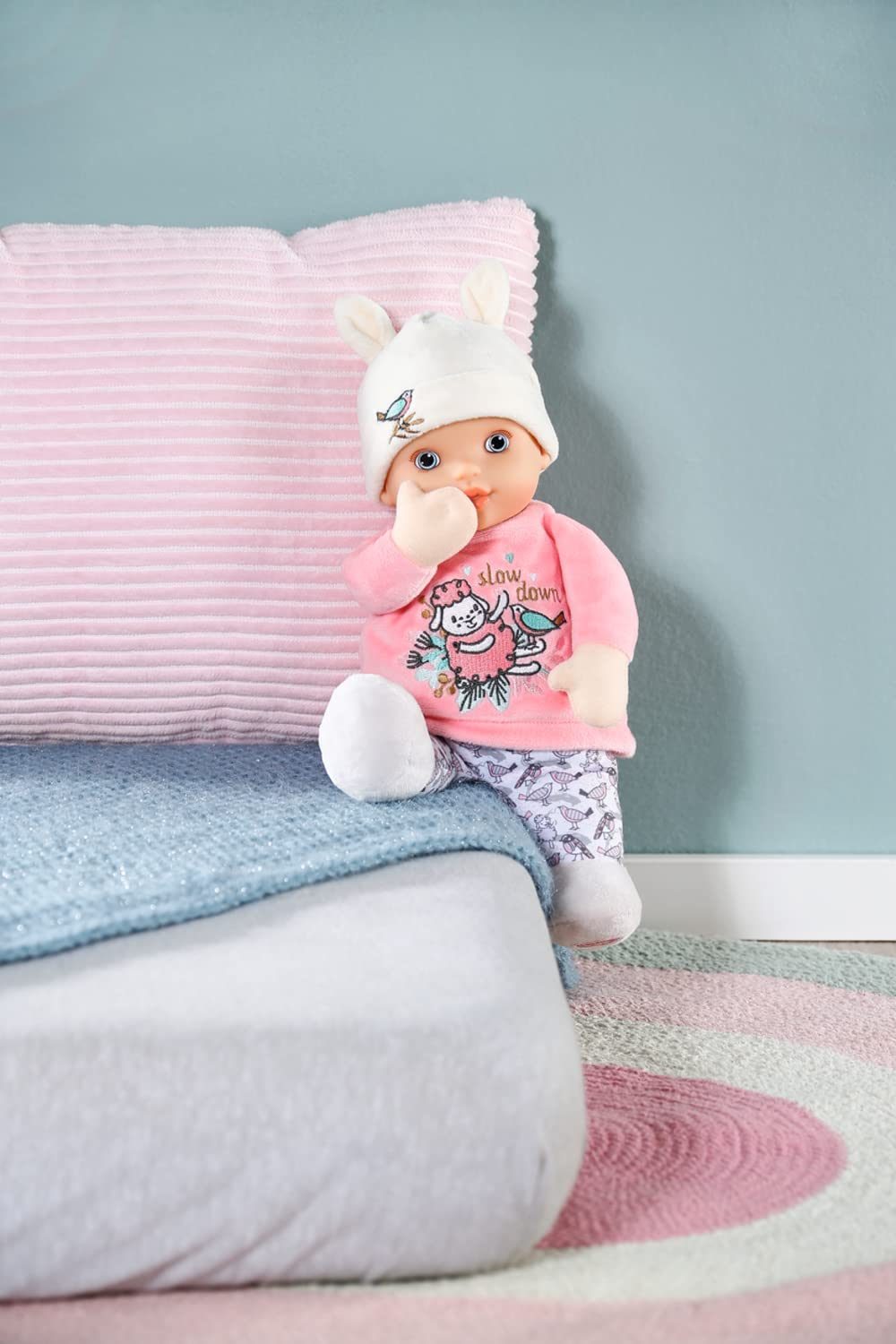 Baby Annabell 706428 Sweetie for babies-30cm Soft Bodied Doll with Integrated Ra