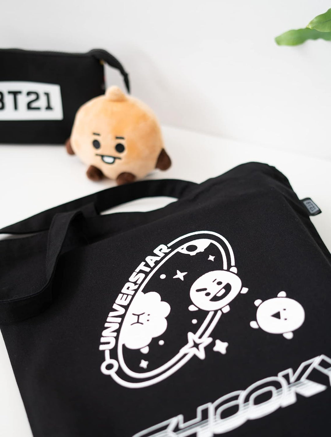 Grupo Erik BT21 Official Merchandise Cotton Tote Bag - Cotton Shopping Bag