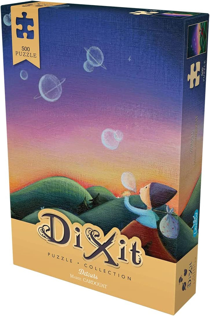 Libellud | Dixit 500p Puzzle - Detours | Puzzle | Ages 6+ | 1+ Players