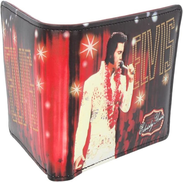 Nemesis Now Elvis Wallet 10cm Red, PU