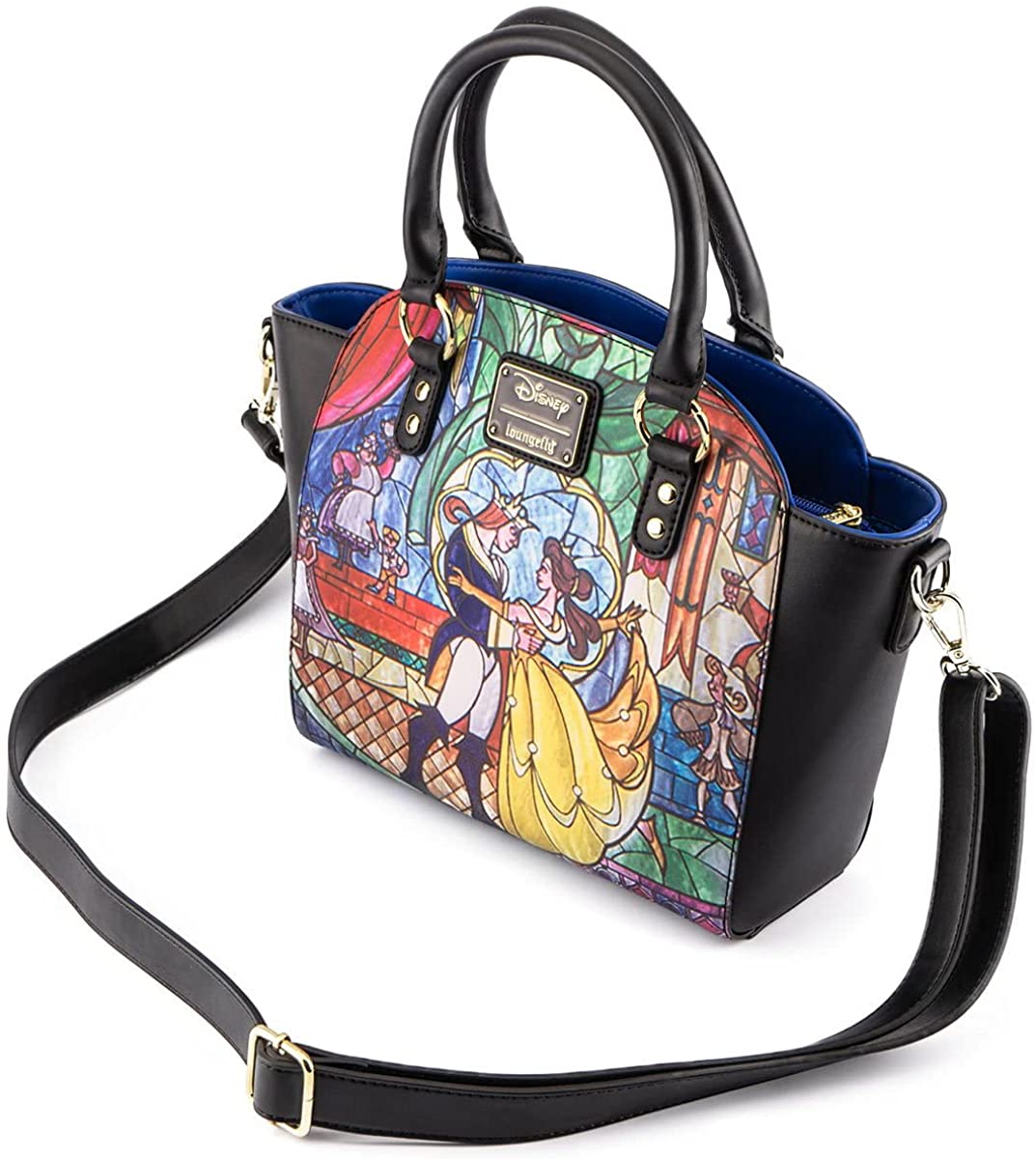 Loungefly x Disney Beauty and the Beast Princess Castle Series Crossbody Purse