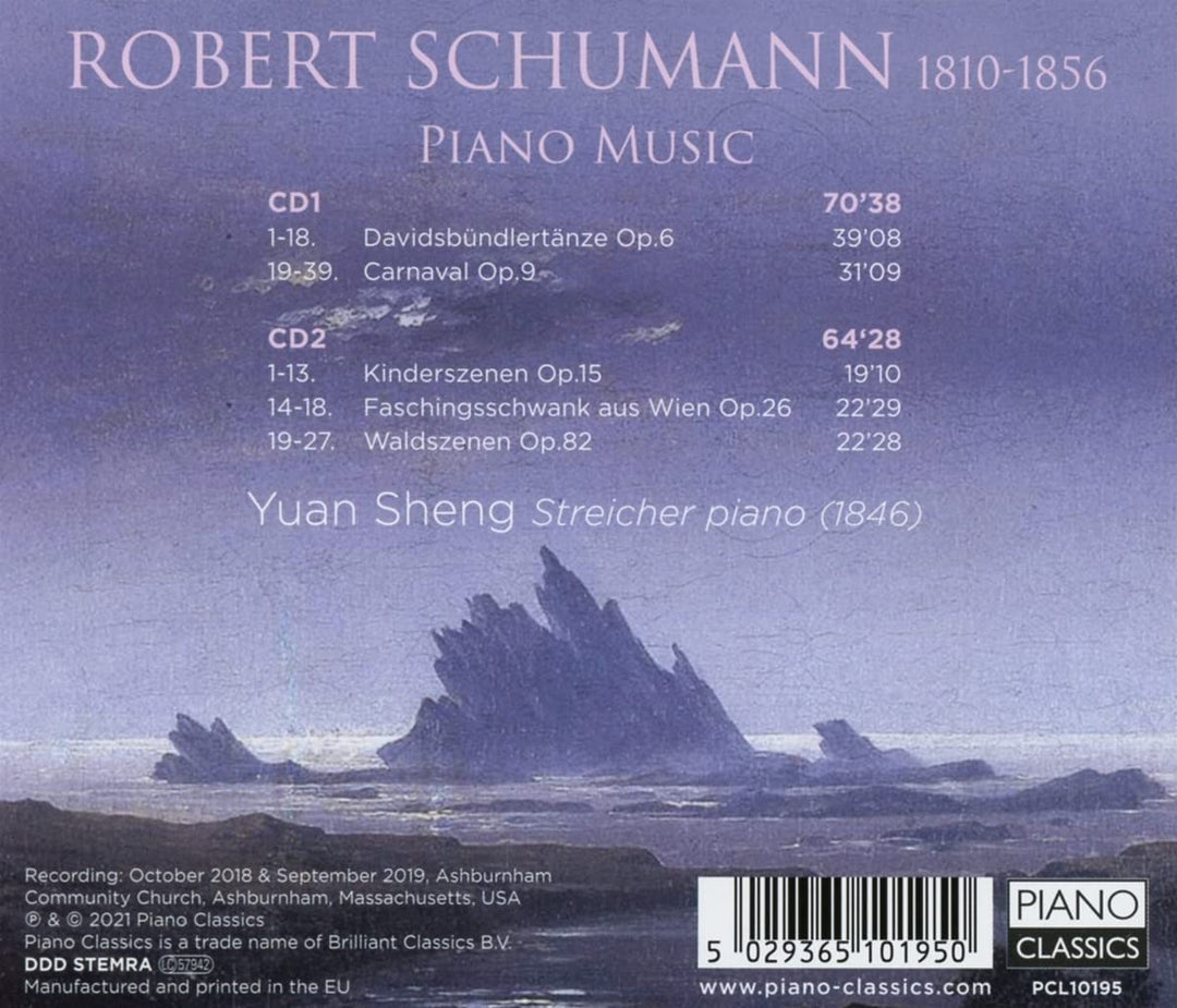Yuan Sheng - Schumann: Piano Music [Audio CD]