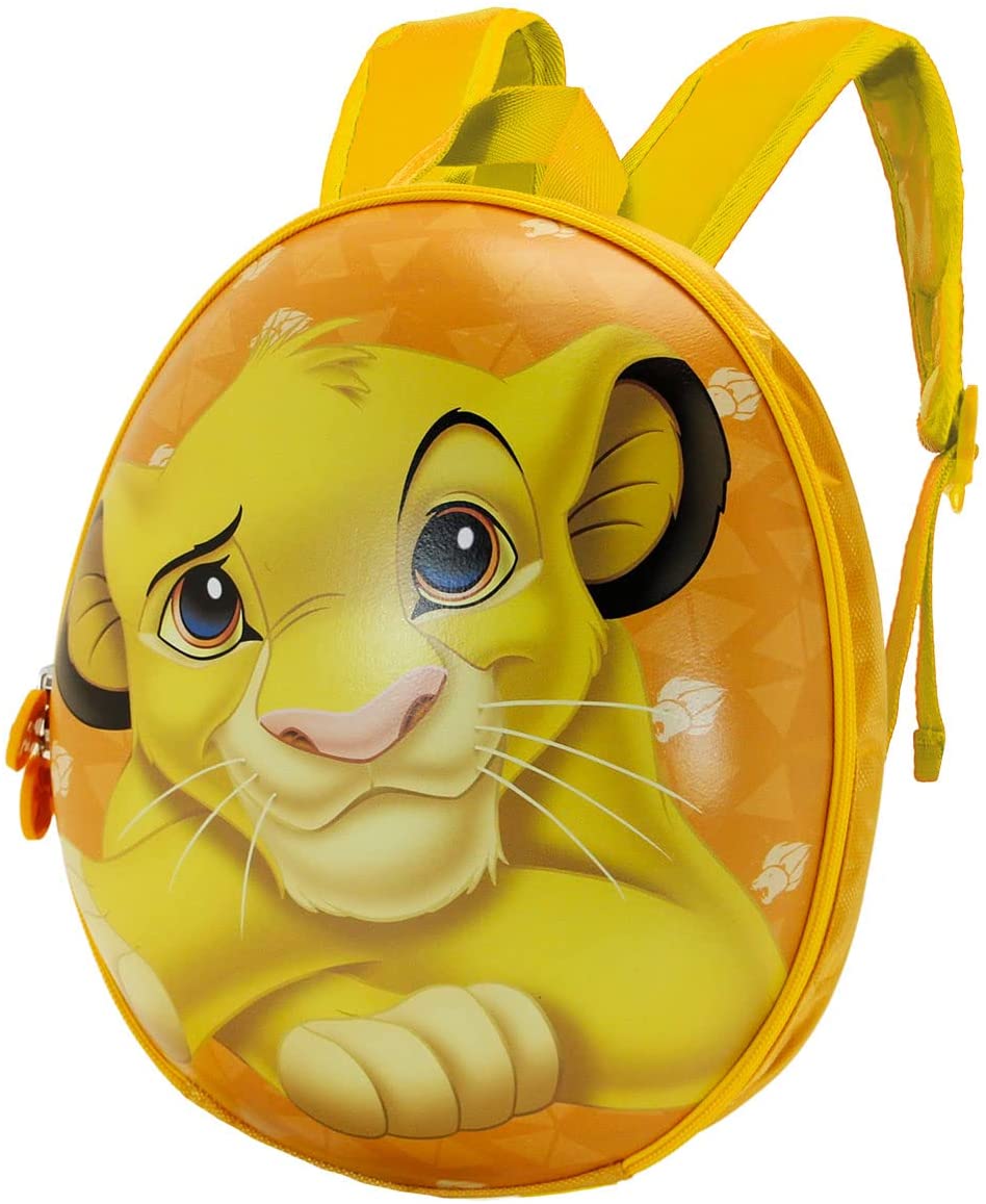 Lion King Chillin' Simba-Eggy Backpack, Yellow
