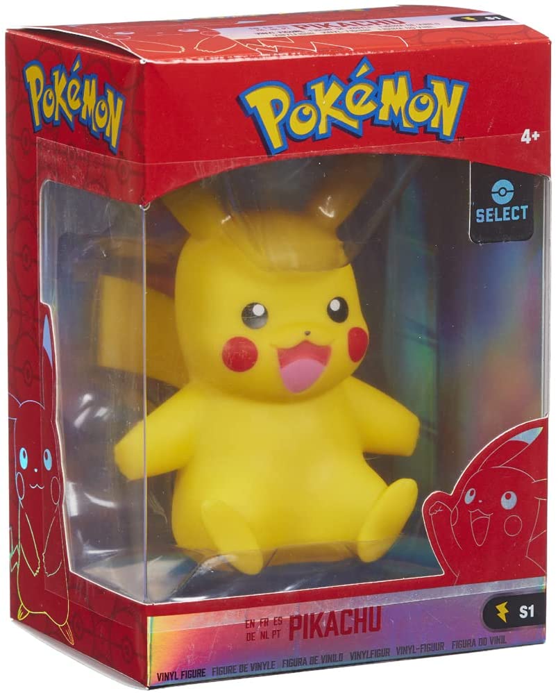 Pokemon 4in Kanto Vinyl Figure - Pikachu