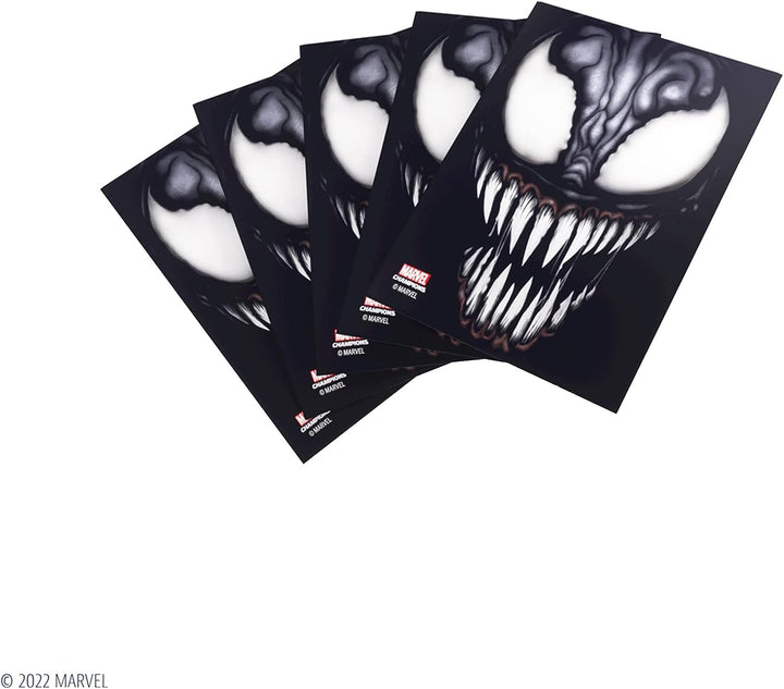 Gamegenic Marvel Champions The Card Game Official Venom Art Sleeves | Pack of 50