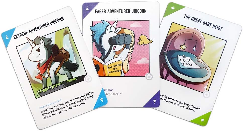 TeeTurtle | Unstable Unicorns Adventures Expansion Pack | Card Game | Ages 14+ |