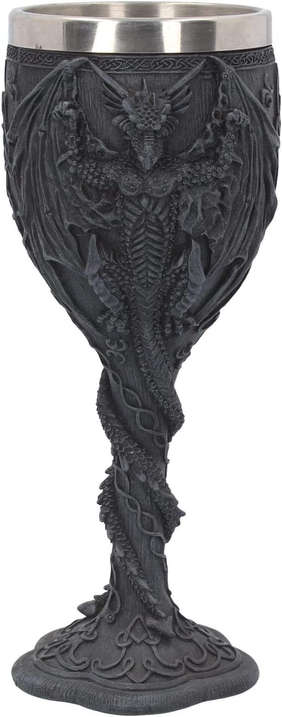 Nemesis Now Final Offering Goblet Goblet 10.5cm Black