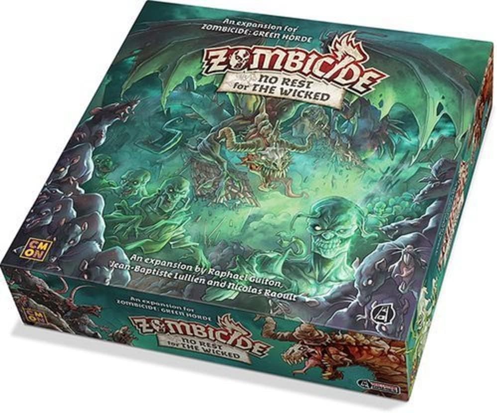 Cool Mini or Not - Zombicide Green Horde: No Rest for The Wicked - Board Game