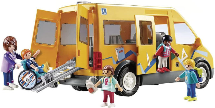 Playmobil City Life 9419 School Van for Children Ages 4+ - Yachew
