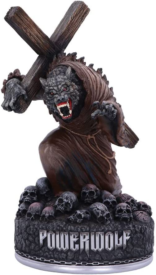 Nemesis Now Powerwolf Via Dolorosa 25cm, Brown