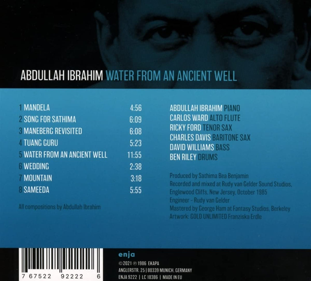 Abdullah Ibrahim  - Water From An Ancient Well [Audio CD]