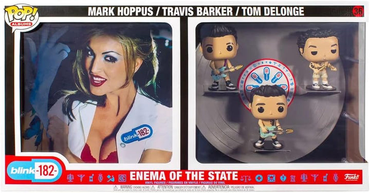 Enema of the State Mark Hoppus / Travis Barker / Tom Delonge Funko 67836 Pop! VInyl #36