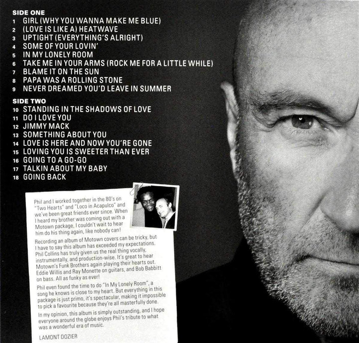 Phil Collins – Going Back [Audio-CD]