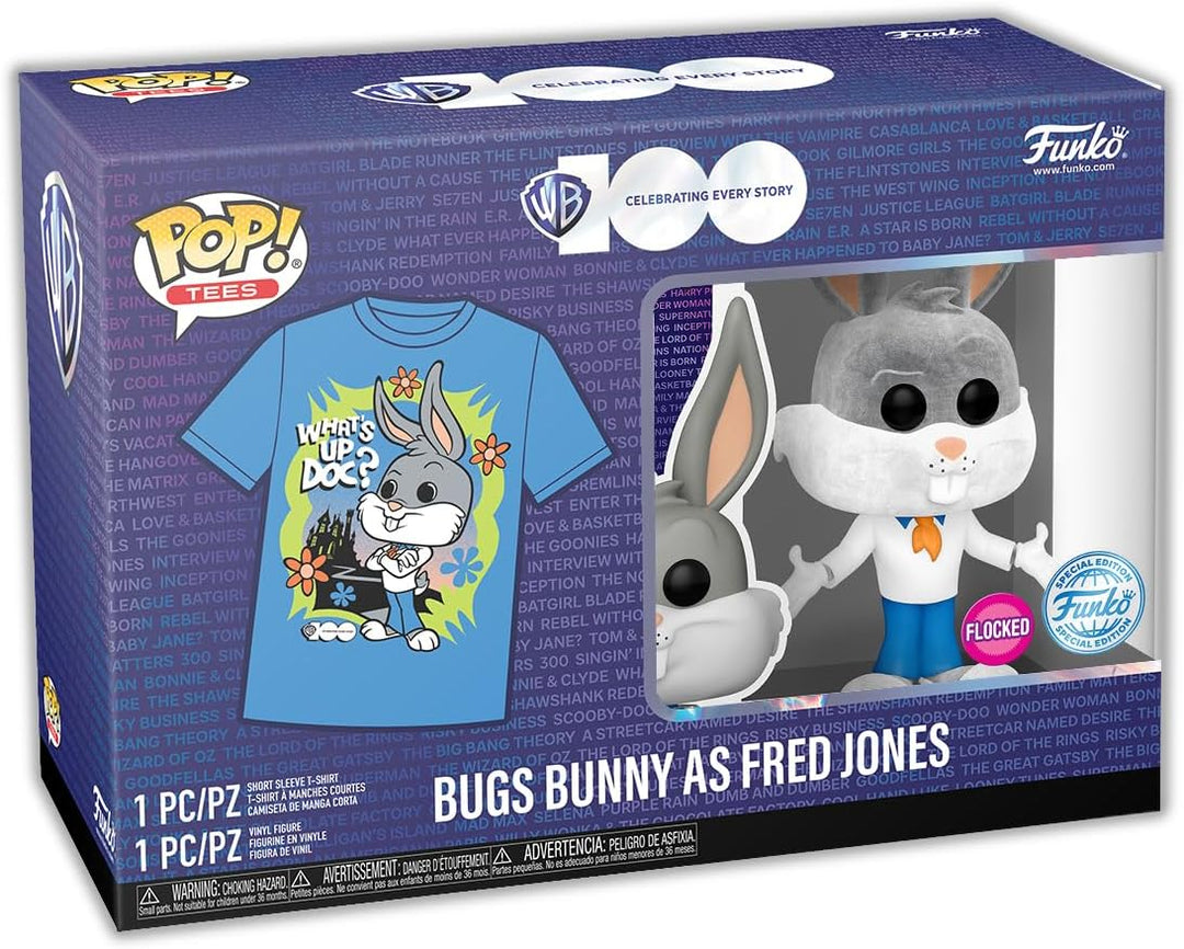 Warner Bros Bugs Bunny as Fred Jones Exclusive Funko 70419 Pop! Vinyl #1239