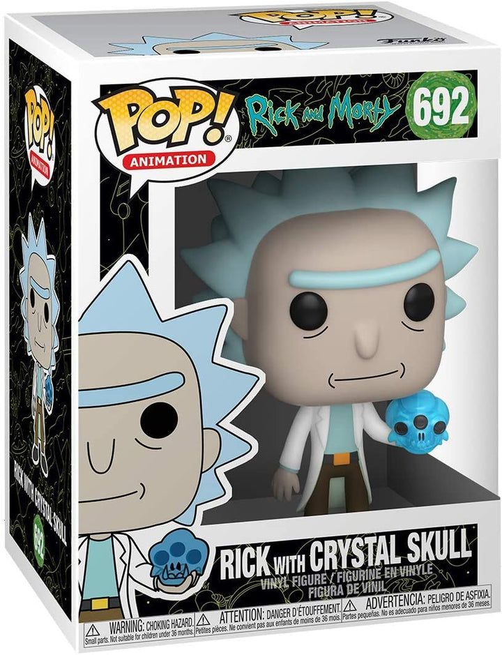 Rick and Morty Rick with Crystal Skull Funko 45438 Pop! Vinyl #692