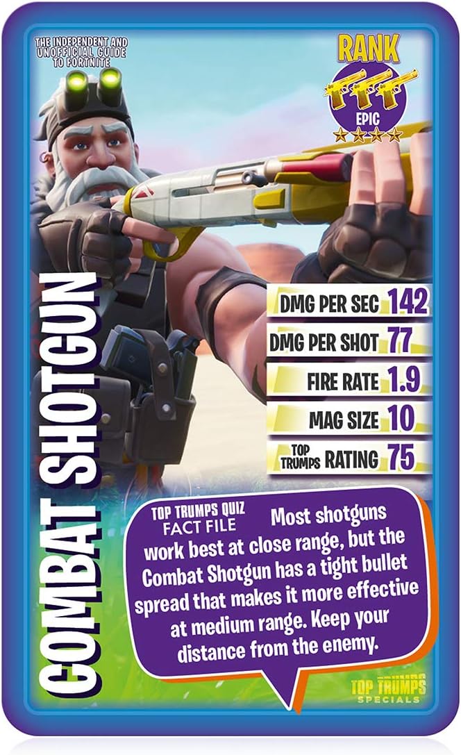 Independent & Unofficial Guide To Fortnite Top Trumps Specials Card Game