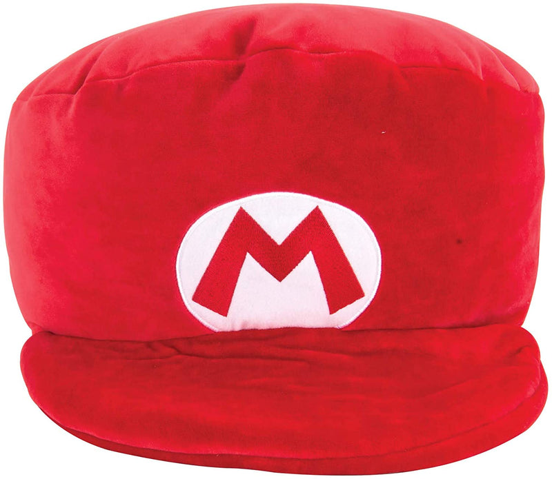 Tomy Games T12961 Mocchi Red Hat Plush 40 cm, Nintendo & Mario Merchandise Bedroom Accessories