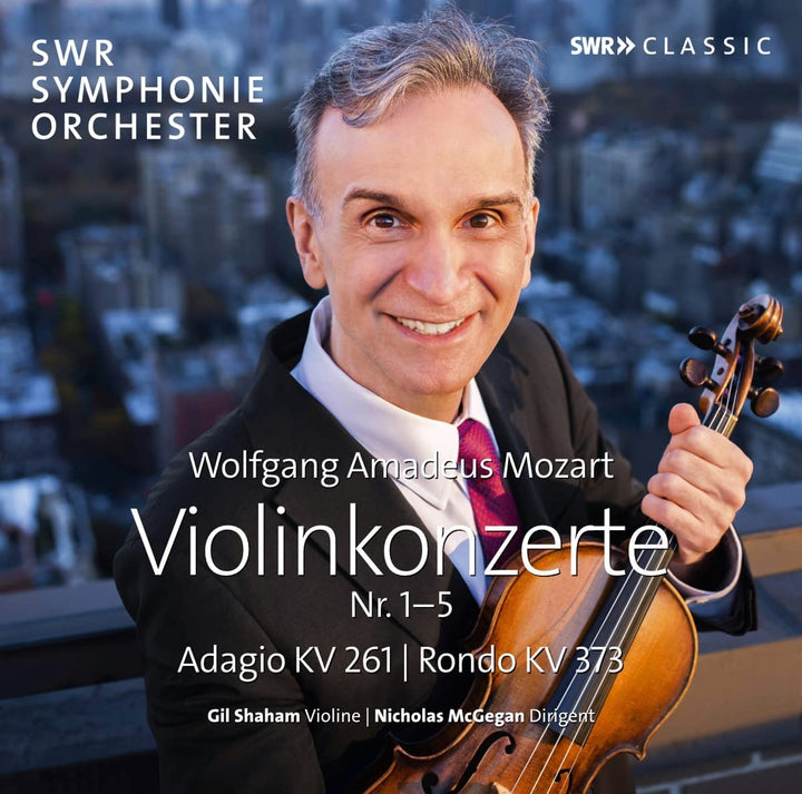 Gil Shaham - Mozart: Violin Concertos [Gil Shaham; SWR Symphonieorchester; Nicholas McGegan] [DVD]