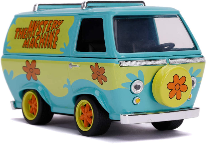 Jada Toys 253252011 Scooby Doo 1:32 Mystery Machine Vehicle, Multi