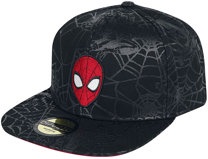 Marvel - Spiderman Snapback Cap Black