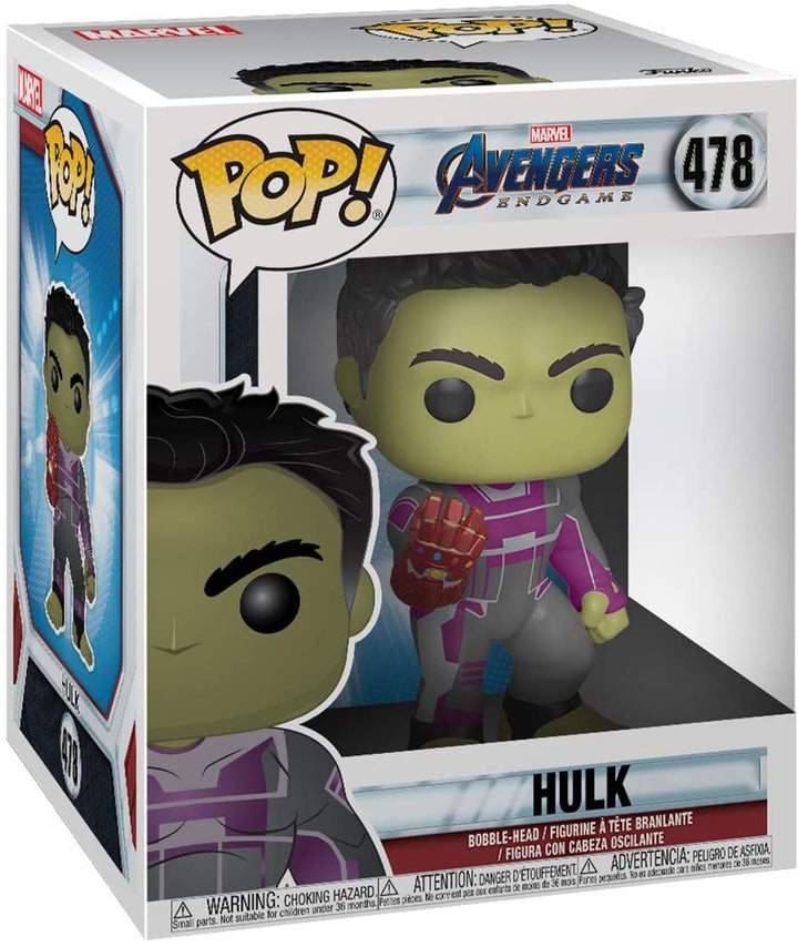 Marvel Avengers Endgame Hulk Funko 39743 Pop! Vinyl #478