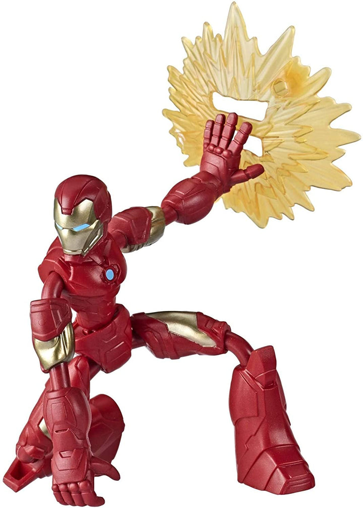 Marvel E7870 Avengers Bend and Flex Action 6-Inch Flexible Iron Man Figure