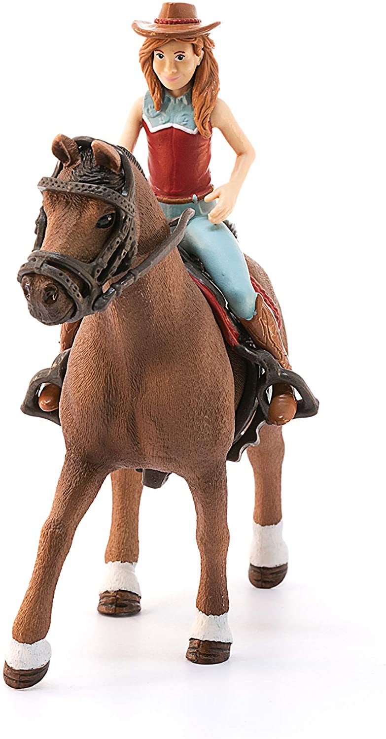 Schleich 42514 Hannah & Cayenne Horse Club Figurine