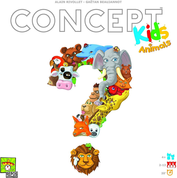 Repos Productions – Concept Kids: Tiere – Brettspiel