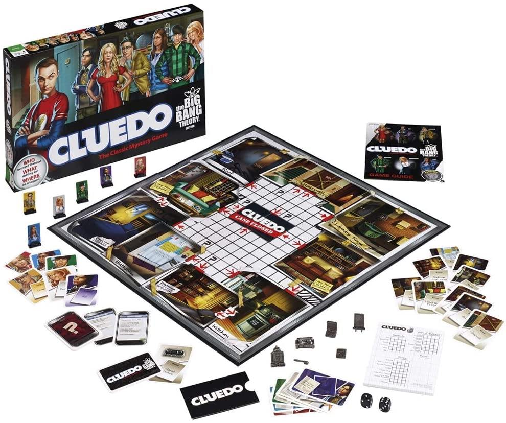 Winning Moves The Big Bang Theory Cluedo Mystery Board Game. - Yachew