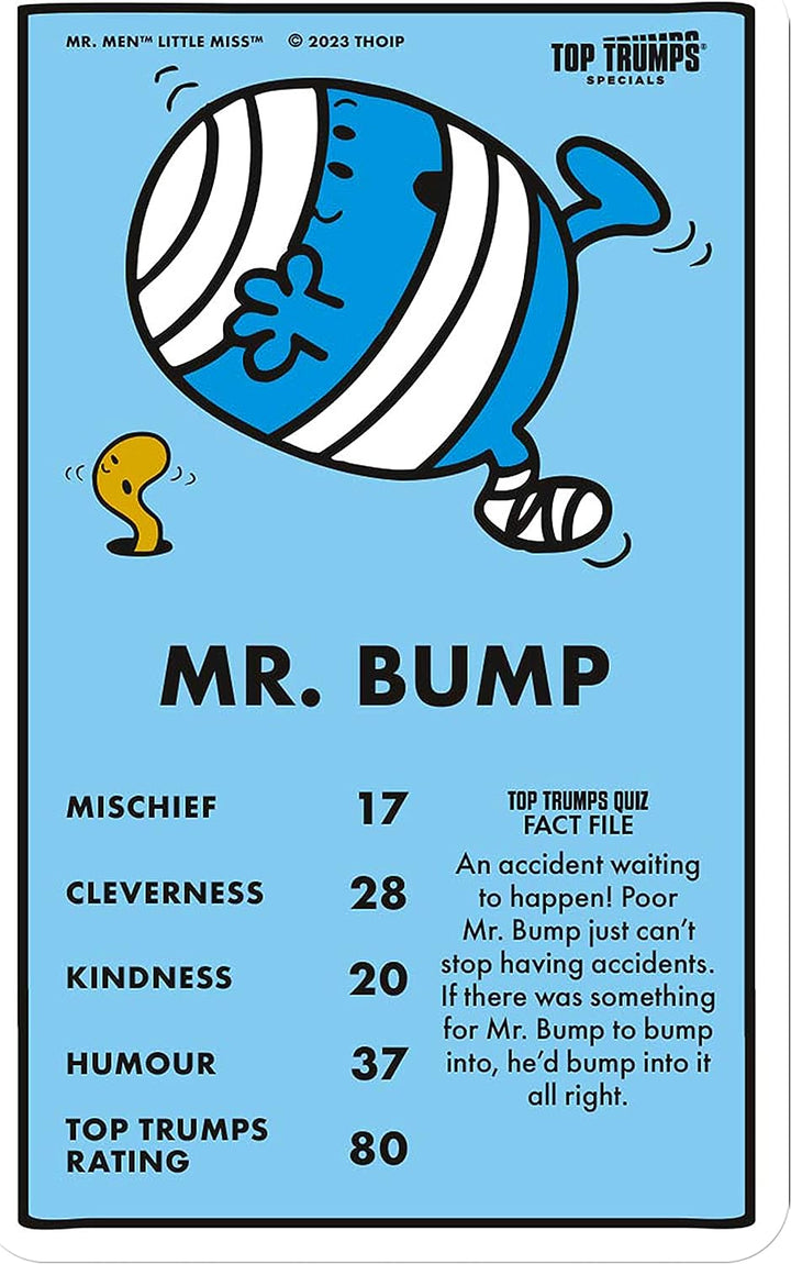 Mr Men & Little Miss Top Trumps Specials Card Game