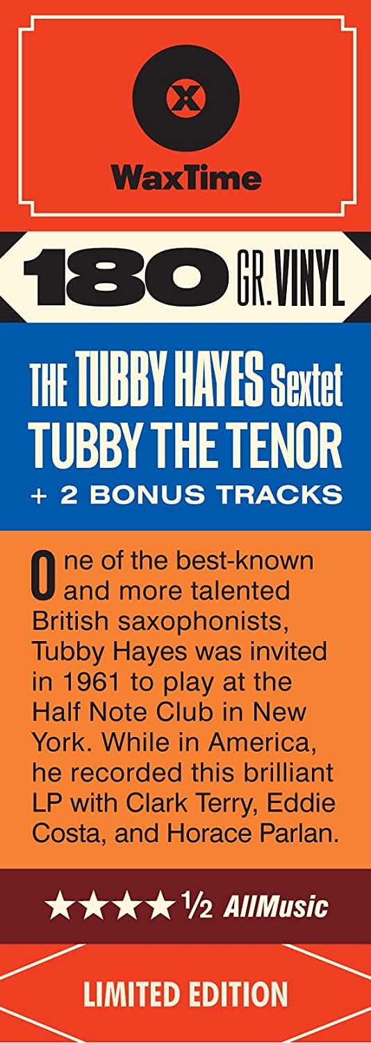 Tubby Hayes - Tubby The Tenor [Vinyl]