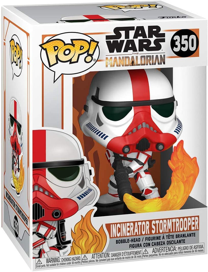 Star Wars The Mandalorian Incinerator Stormtrooper Funko 45542 Pop! Vinyl Nr. 350