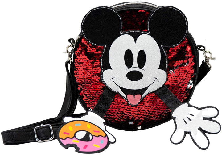 Mickey Mouse Donut-Round Shoulder Bag