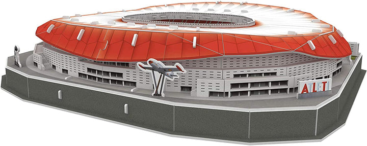 Atletico de Madrid 14061 European Soccer International 3D Puzzle Wanda Metropolitan Stadium with Light
