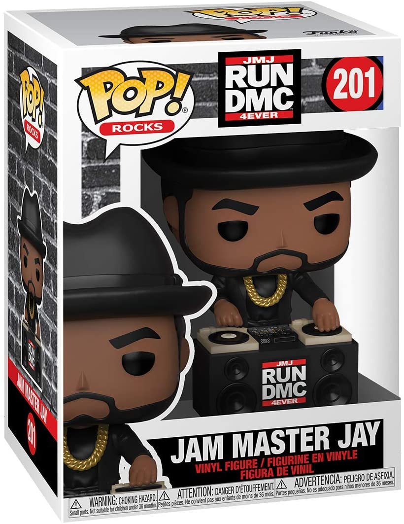 JMJ Run DMC 4Ever Jam Master Jay Funko 47166 Pop! Vinyl #201