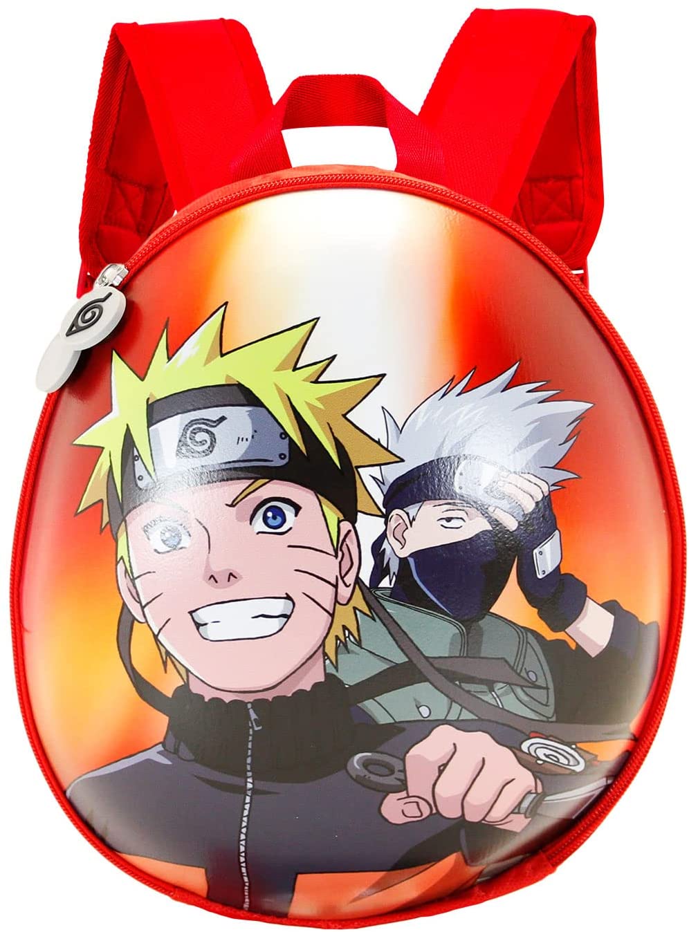 Naruto Action-Eggy Rucksack, Rot