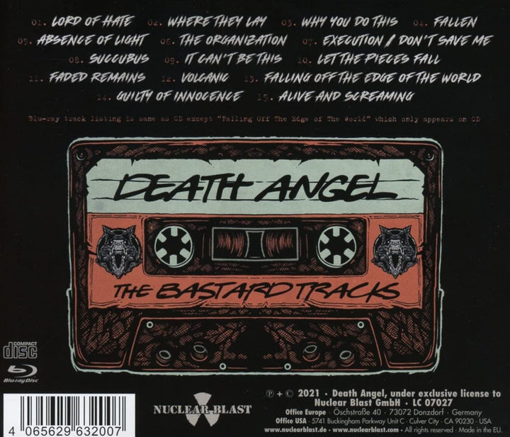 Death Angel - The Bastard Tracks [Audio CD]