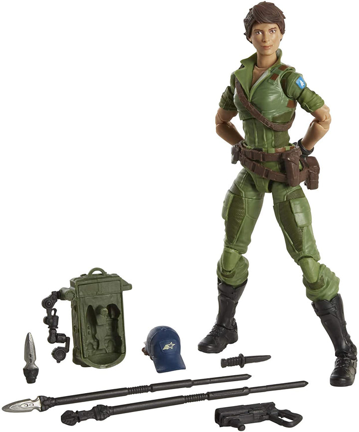 Hasbro G.I. Joe Classified Series Lady Jaye Action Figure 25 Collectible Premium Toy with Multiple Accessories 6-Inch Scale with Custom Package Art