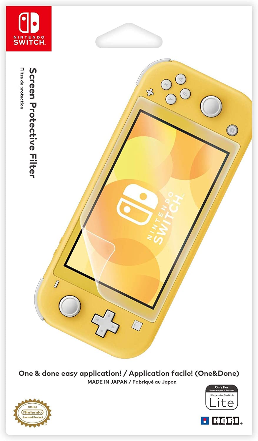 Hori Screen Protector Filter for Nintendo Switch Lite