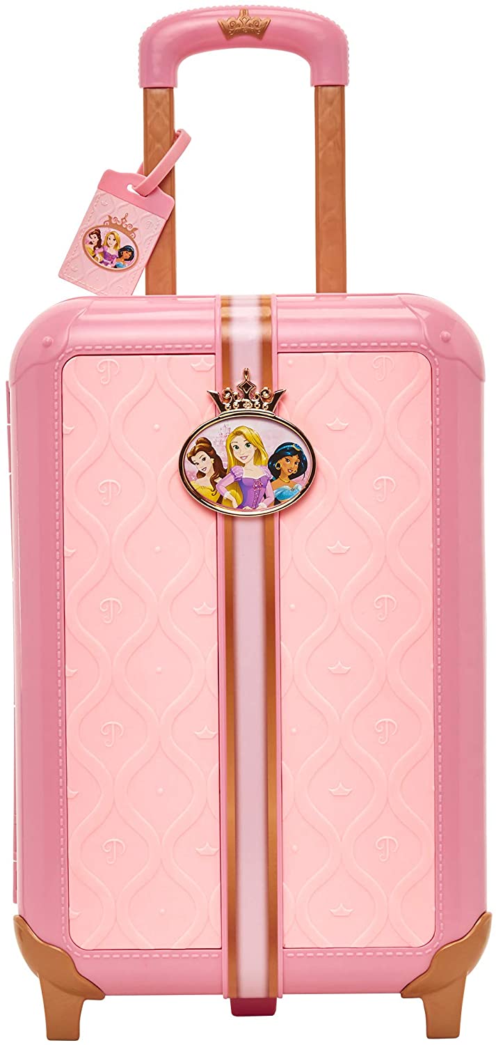 Disney Princess Travel Suitcase Play Set for Girls with Luggage Tag by Style Col