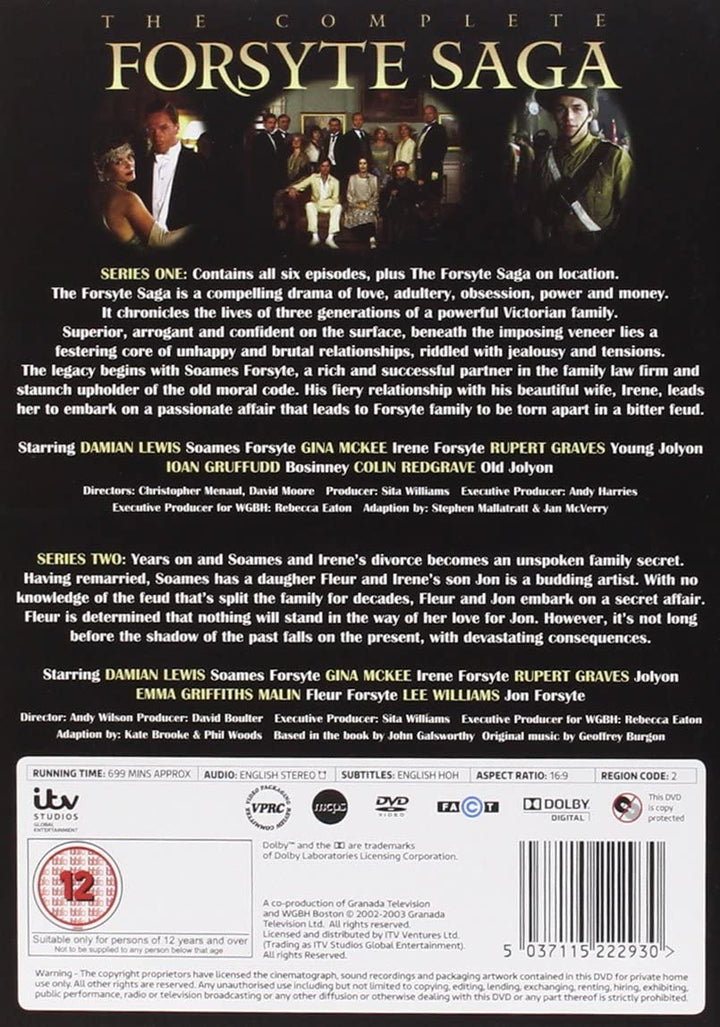 The Complete Forsyte Saga: Series 1 and 2 [2002] - Drama [DVD]