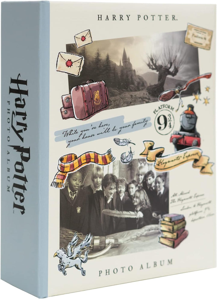 Grupo Erik Official Harry Potter Photo Album - 6x4 Photo Album / 10x15 cm - Family Photo Album 100 Pockets