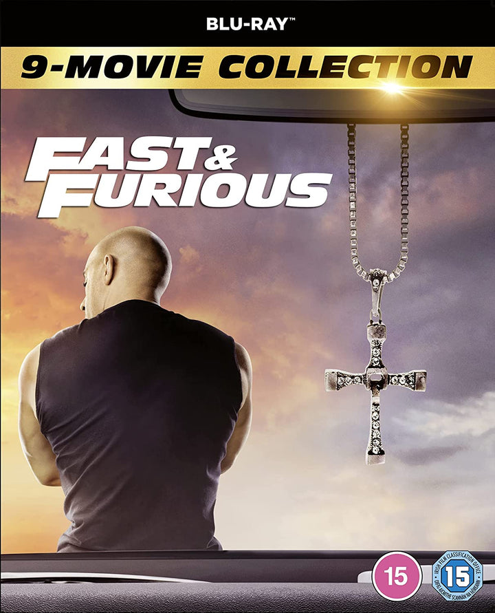 Fast & Furious 1-9 Film Collection [2021] [Region Free] - Action/Drama [Blu-ray]