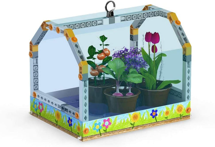 Engino - STEAM Labs Toys - How Greenhouses work? | Educational Science Kits for