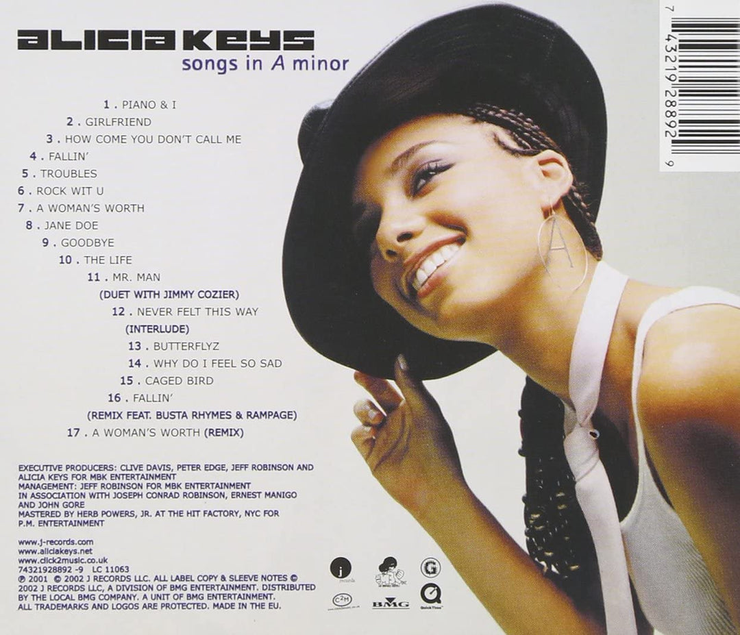 Alicia Keys - Songs In A Minor [Bonus Track] [Audio CD]