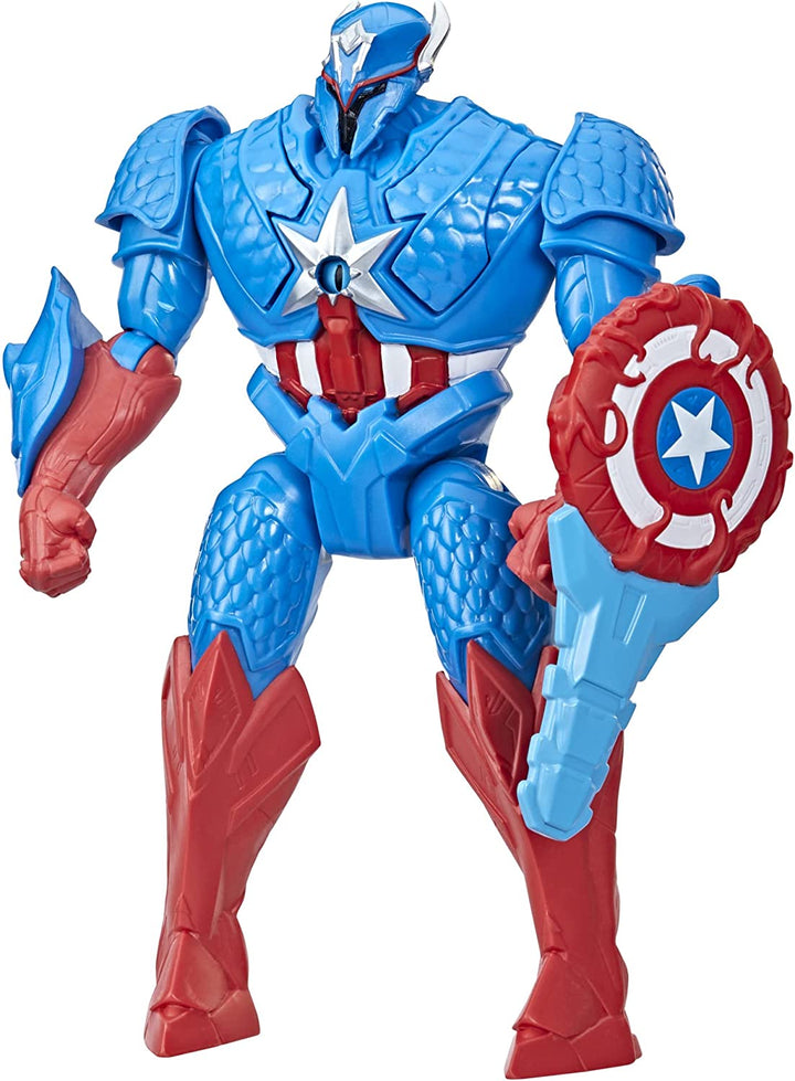 Hasbro Marvel Avengers Mech Strike Monster Hunters Hunter Suit Captain America T