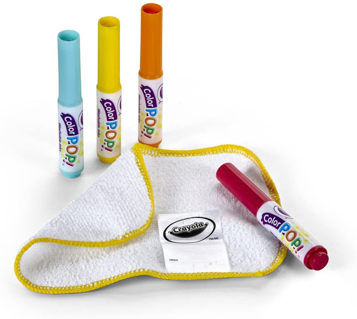 Crayola Mini Kids Colour Pop – 81-2007-E-000 4x Marker Refill – Water Washable Colouring