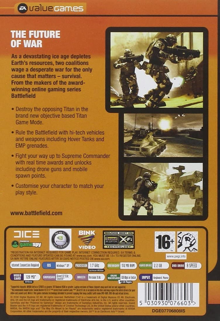 Battlefield 2142 - EA Classics (PC DVD)