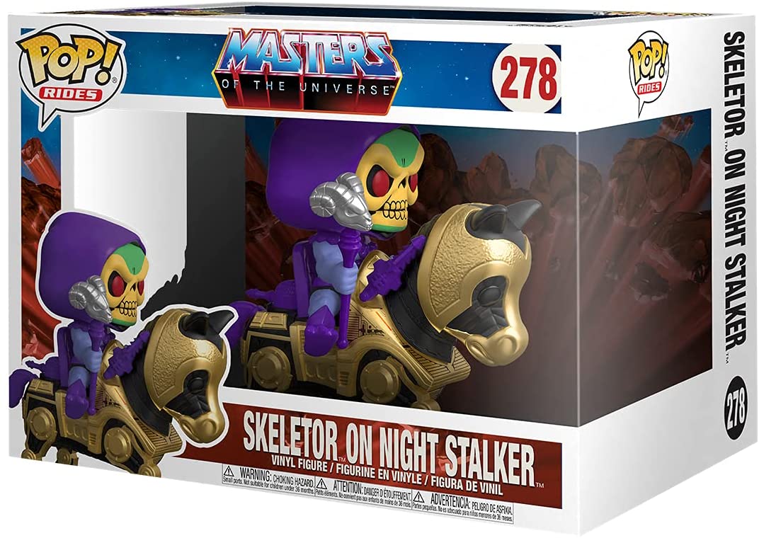 Masters Of The Universe Skeletor On Night Stalker Funko 56201 Pop! Vinyl #278