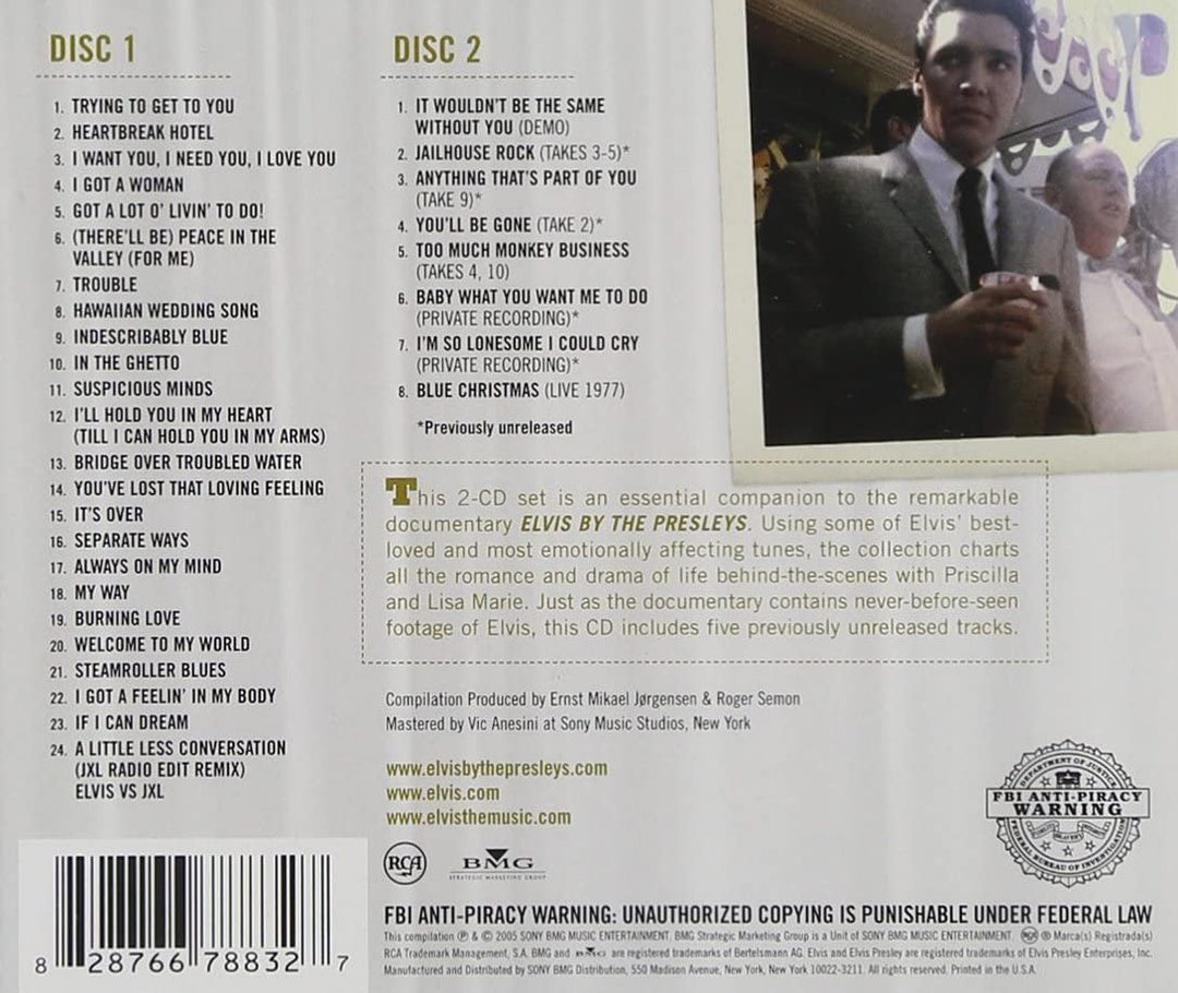 Elvis By The Presleys [Audio CD]